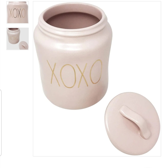 Rae Dunn Kitchen Rae Dunn Pink Xoxo Canister Poshmark